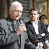 Con Monsignor Ponzini